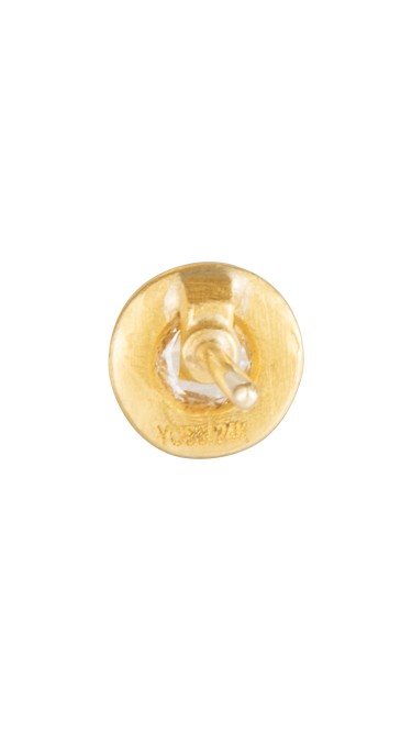 Yossi Harari Jewelry Roxanne 24k Gold Rose-Cut Diamond Mica Stud Earrings