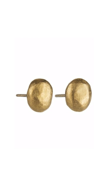 Yossi Harari Jewelry 24k Gold Roxanne Stud Earrings