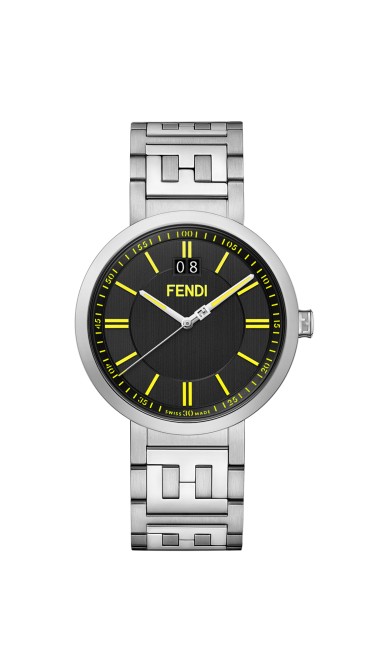 Fendi Timepieces Black 39 mm F105010501
