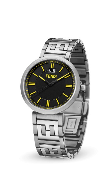 Fendi Timepieces Black 39 mm F105010501