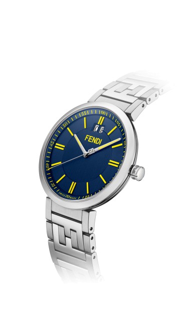 Fendi Timepieces Blue 39 mm F105010801