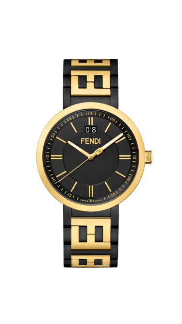 Fendi Timepieces Black 39 mm F105030901