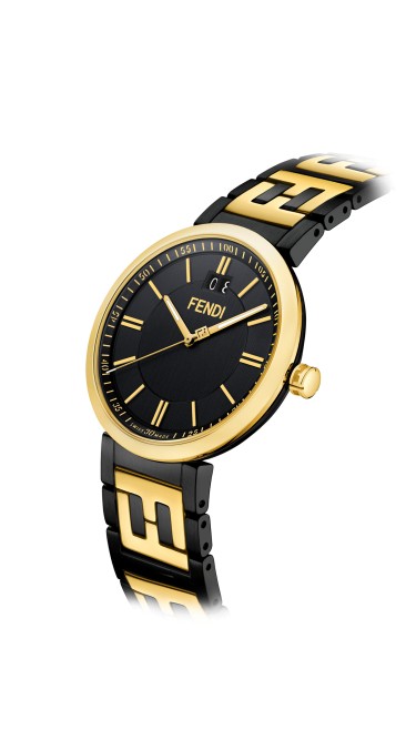 Fendi Timepieces Black 39 mm F105030901