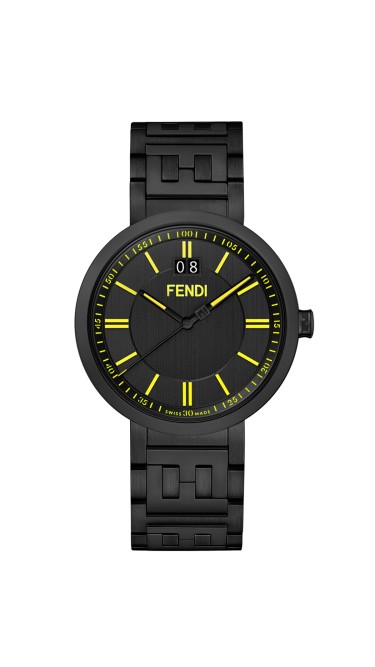 Fendi Timepieces Black 39 mm F105040501