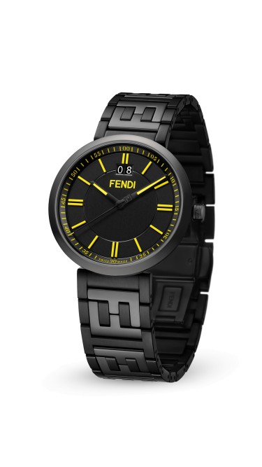 Fendi Timepieces Black 39 mm F105040501