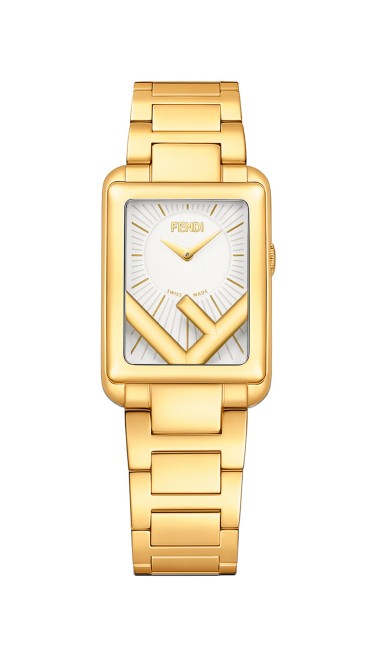 Fendi Timepieces Silver-whte 22.5 x 32 mm F107040301
