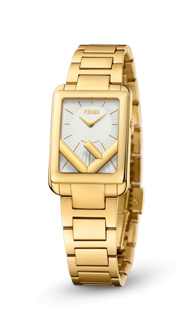 Fendi Timepieces Silver-whte 22.5 x 32 mm F107040301