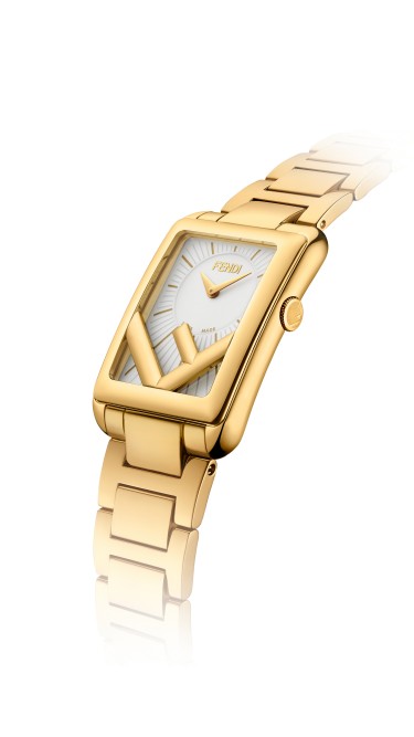 Fendi Timepieces Silver-whte 22.5 x 32 mm F107040301