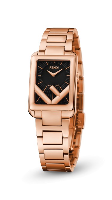Fendi Timepieces Black 22.5 x 32 mm F107050601