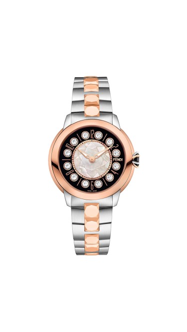 Fendi IShine Black and white 38 mm F121231500T01 | Fendi