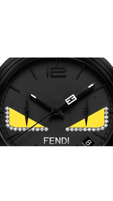 品揃え豊富で Black Bugs Fendi Momento 40 Fendi | F214611611D1 mm 時計