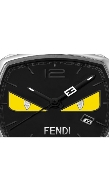 Momento Fendi Bugs Black 31.5x32 mm F222031611D1