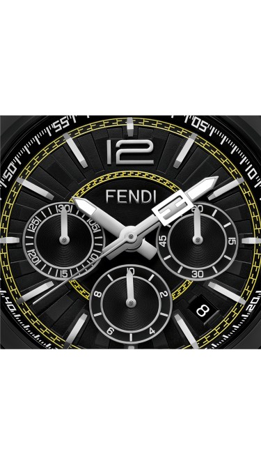 Momento Fendi Black 46 mm F231611000