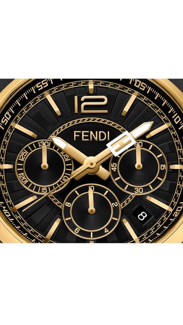 Momento Fendi Black 46 mm F231711000