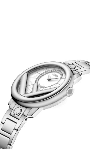 Fendi Timepieces Silver-white 28 mm F711024000D2
