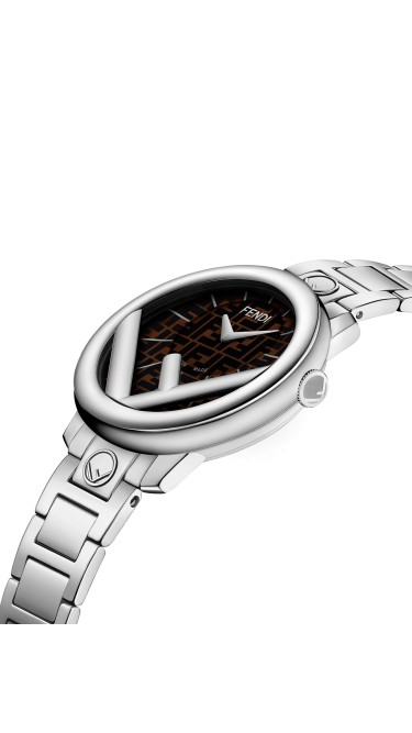 Fendi Timepieces Brown 28 mm F714022000