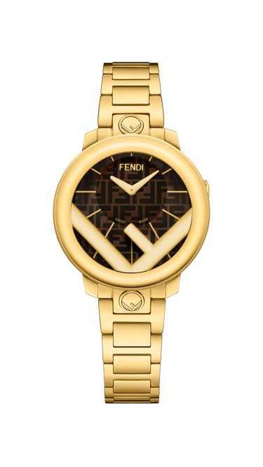 Fendi Timepieces Brown 28 mm F714422000
