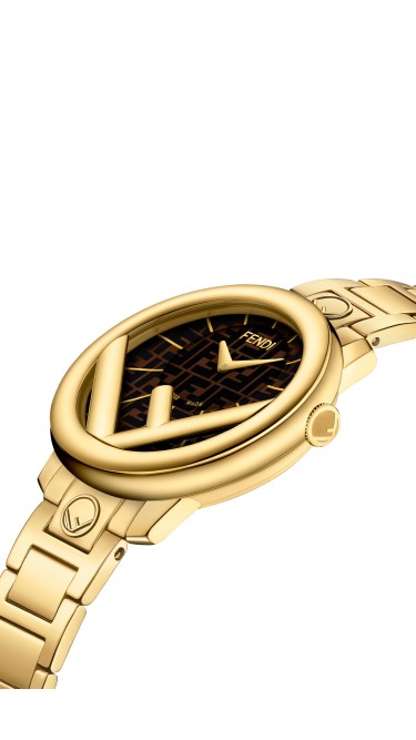 Fendi Timepieces Brown 28 mm F714422000