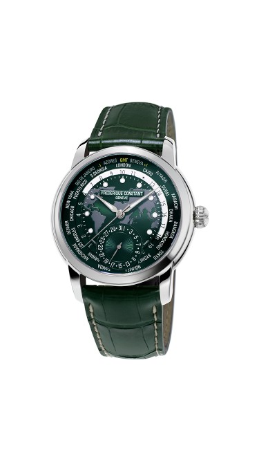 Frederique Constant Worldtimer Manufacture FC-718GRWM4H6