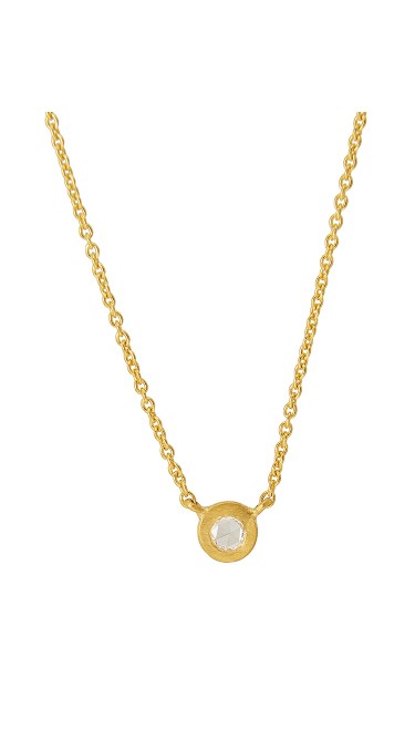 Yossi Harari Jewelry Yossi Harari Jewelry Roxanne 24K Gold Diamond Necklace 