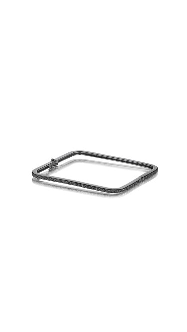Piece Square Diamond Bangle