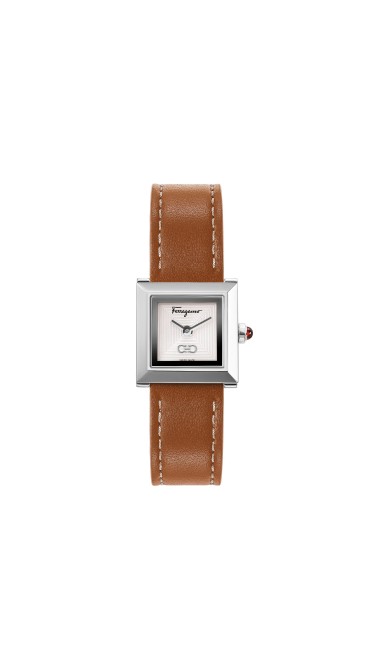 Ferragamo Silver 19 x 19mm 