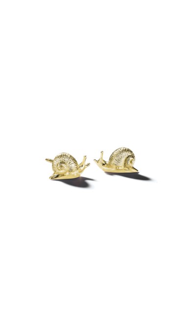 Wonderland Snail Stud Earrings
