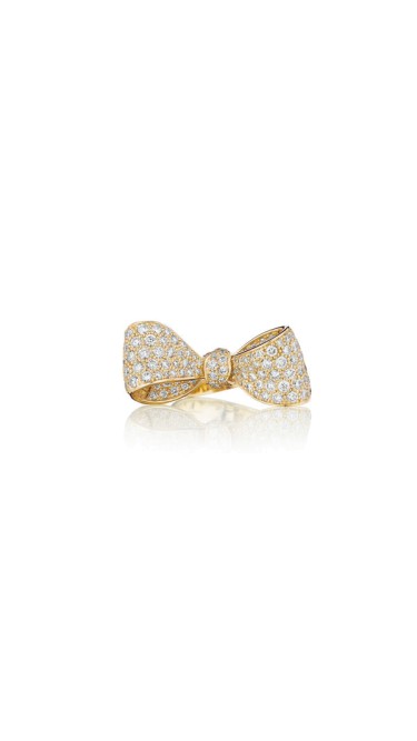 Bow Diamond Ring 