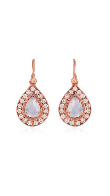 Misahara Basa 18k Rose Gold Earrings