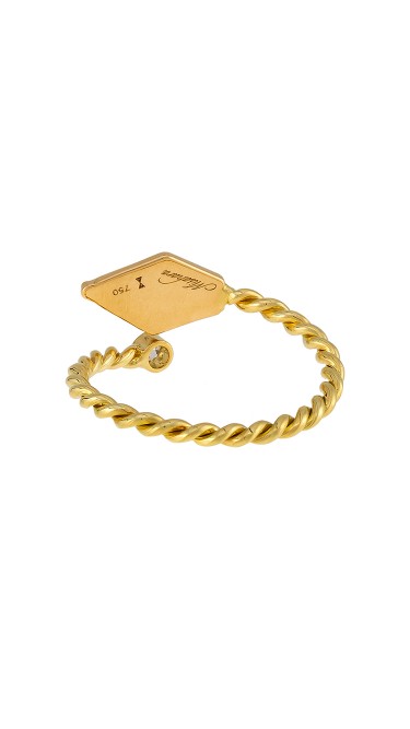 Misahara Drina Coil 18k Yellow Gold Ring