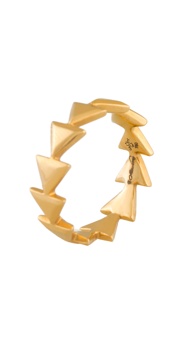 Unity Eternal Yellow Gold Ring