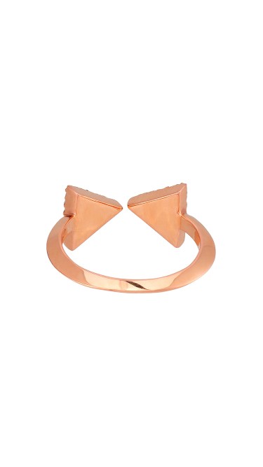 Misahara Unity Two 18k Rose Gold Ring