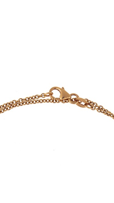 Misahara Water Splash 18k Rose Gold Necklace