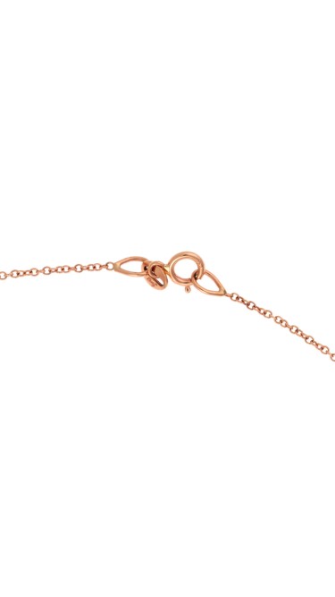 Misahara Waterfall 18k Rose Gold Necklace