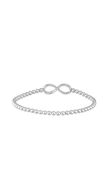Dainty Collection 18k White Gold Diamonds Bracelet