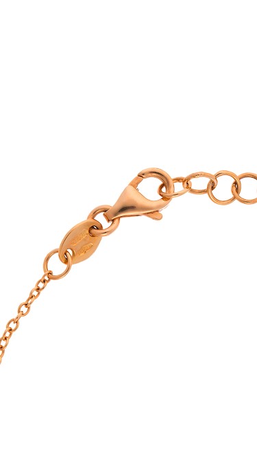 Dainty Collection 18k Rose Gold Diamonds Bracelet