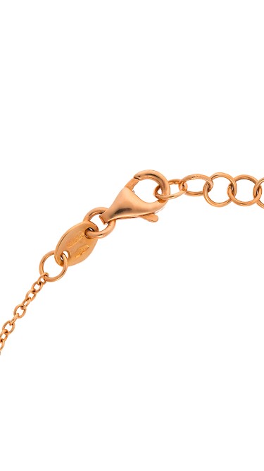 Dainty Collection 18k Rose Gold Diamonds Bracelet