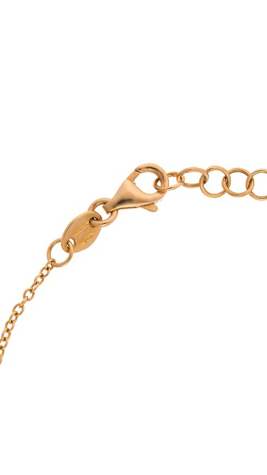 Dainty Collection 18k Rose Gold Diamonds Bracelet