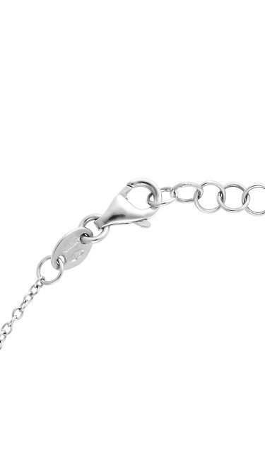 Dainty Collection 18k White Gold Diamonds Bracelet