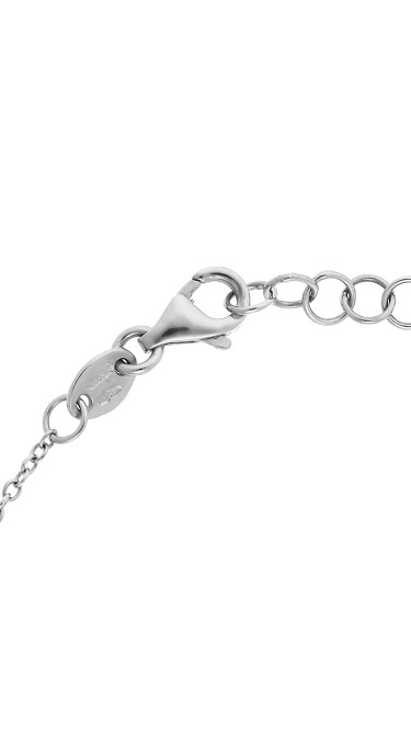 Dainty Collection 18k White Gold Diamonds Bracelet