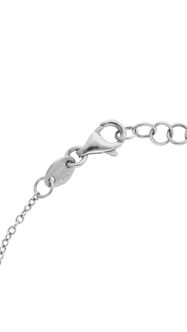 Dainty Collection 18k White Gold Diamonds Bracelet
