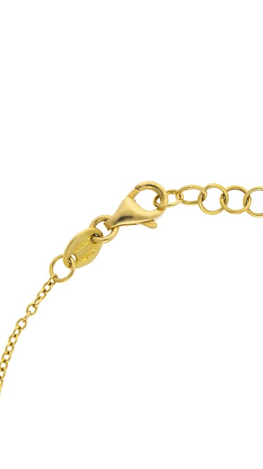 Dainty Collection 18k Yellow Gold Diamonds Bracelet