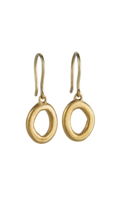 Yossi Harari Jewelry Roxanne 24k Gold Openwork Melissa Earrings