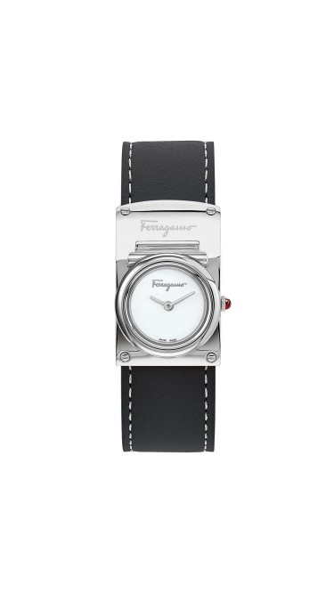 Ferragamo White 23 X 39mm            