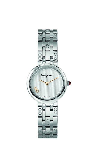 Ferragamo Silver 28mm 