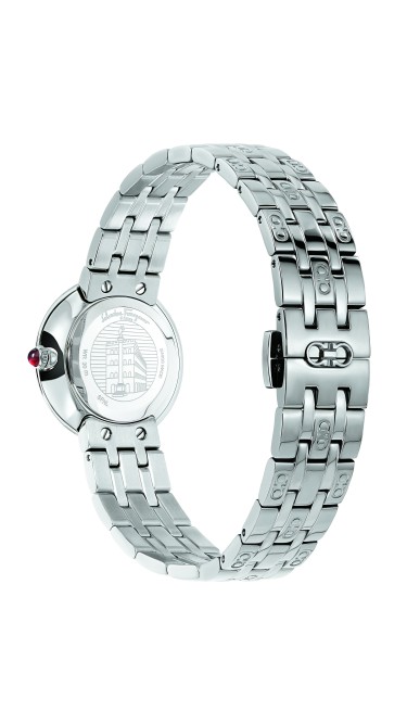 Ferragamo Silver 28mm 