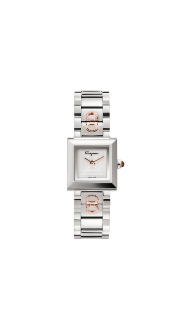Ferragamo Silver 19 x 19mm 