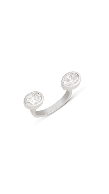 Mimi So Jackson Open Finger Ring Size 6.5