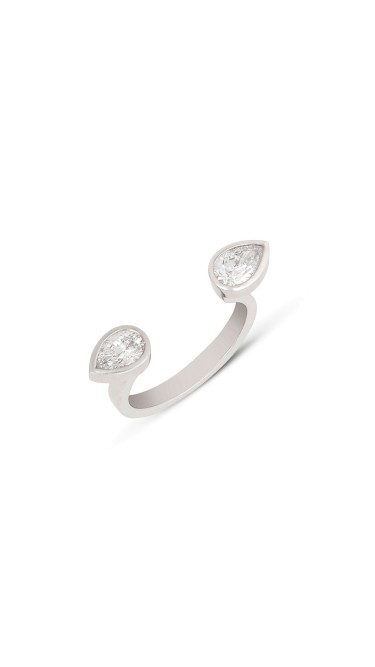 Mimi So Jackson Open Finger Ring Size 6.5