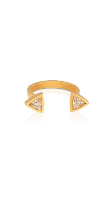 Mimi So Jackson Open Finger Ring Size 6.5